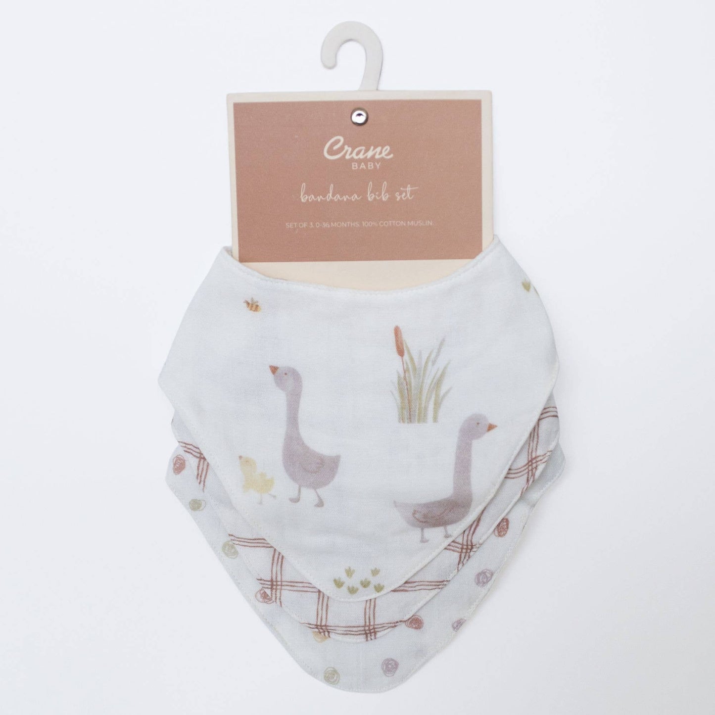 Muslin Bib Set - Charlie