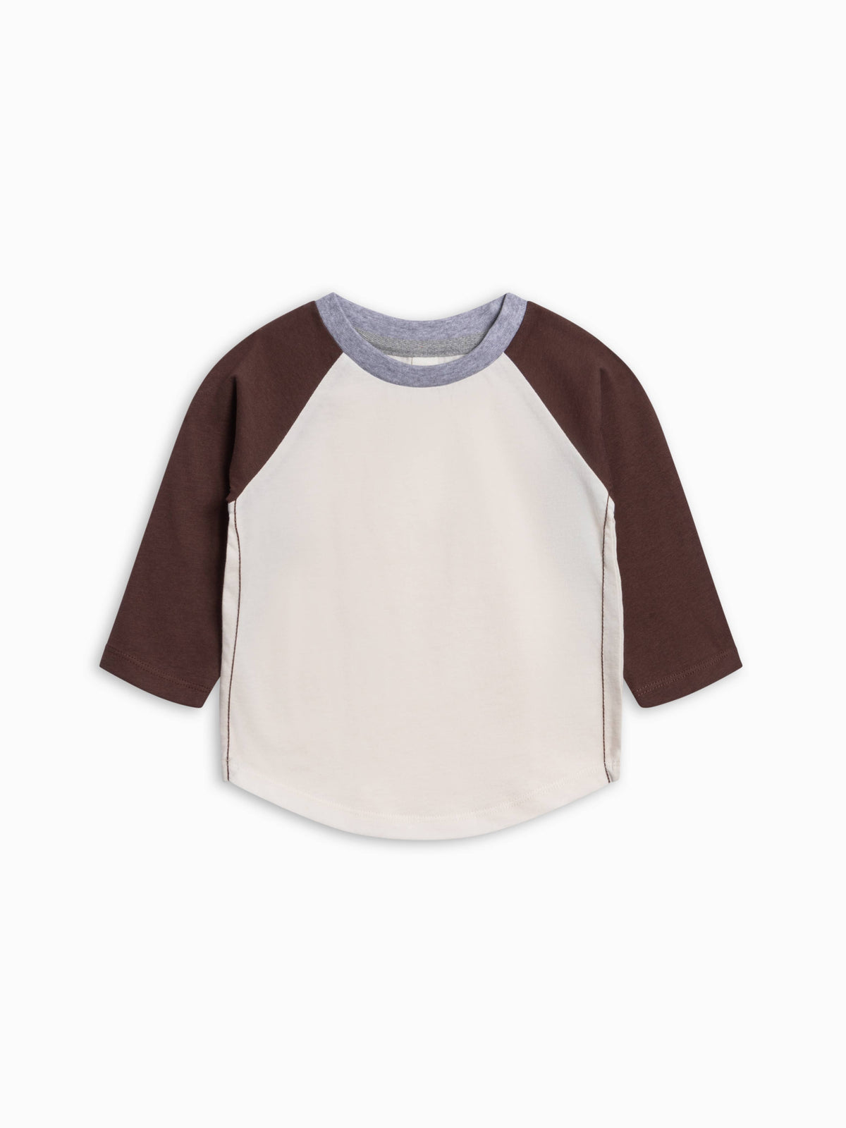 Louie Baseball Tee - Chestnut