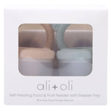 Ali+Oli - Pacifier Feeder & Freezer Tray (Mist-Taupe)