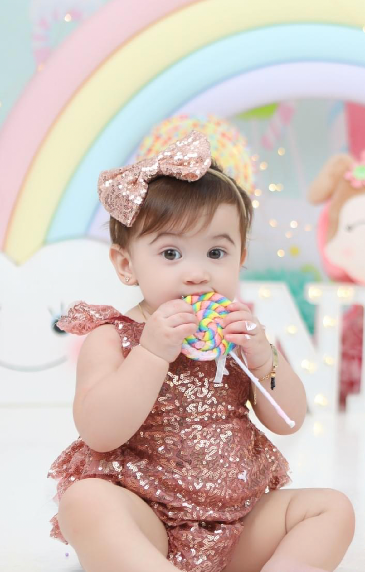 Primrose Sequin Birthday Romper