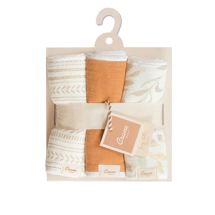 Burp Cloth Set - Willow