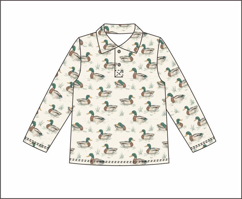 Pier Polo in Green Head L/S