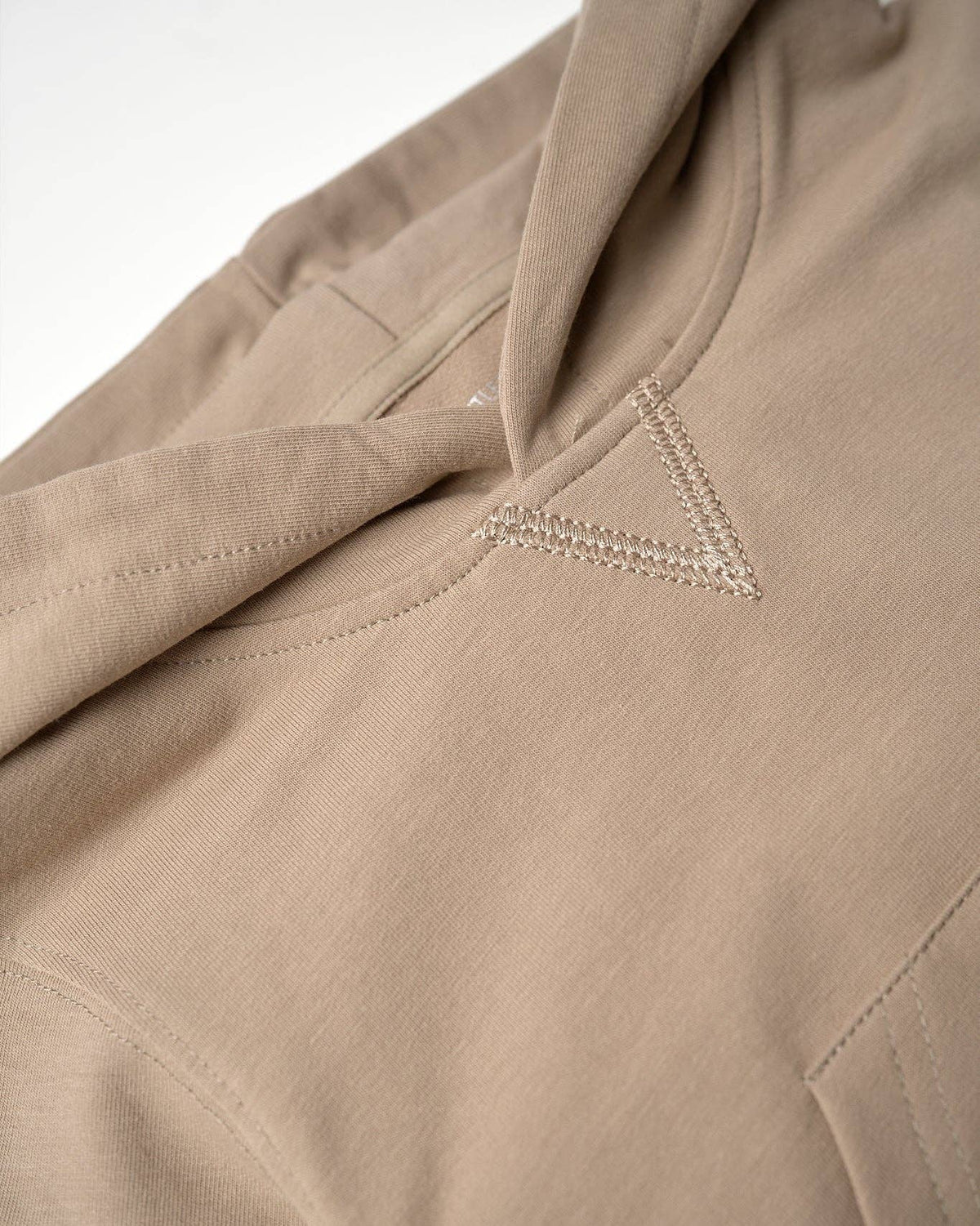 Short Sleeve Hoodie - Driftwood
