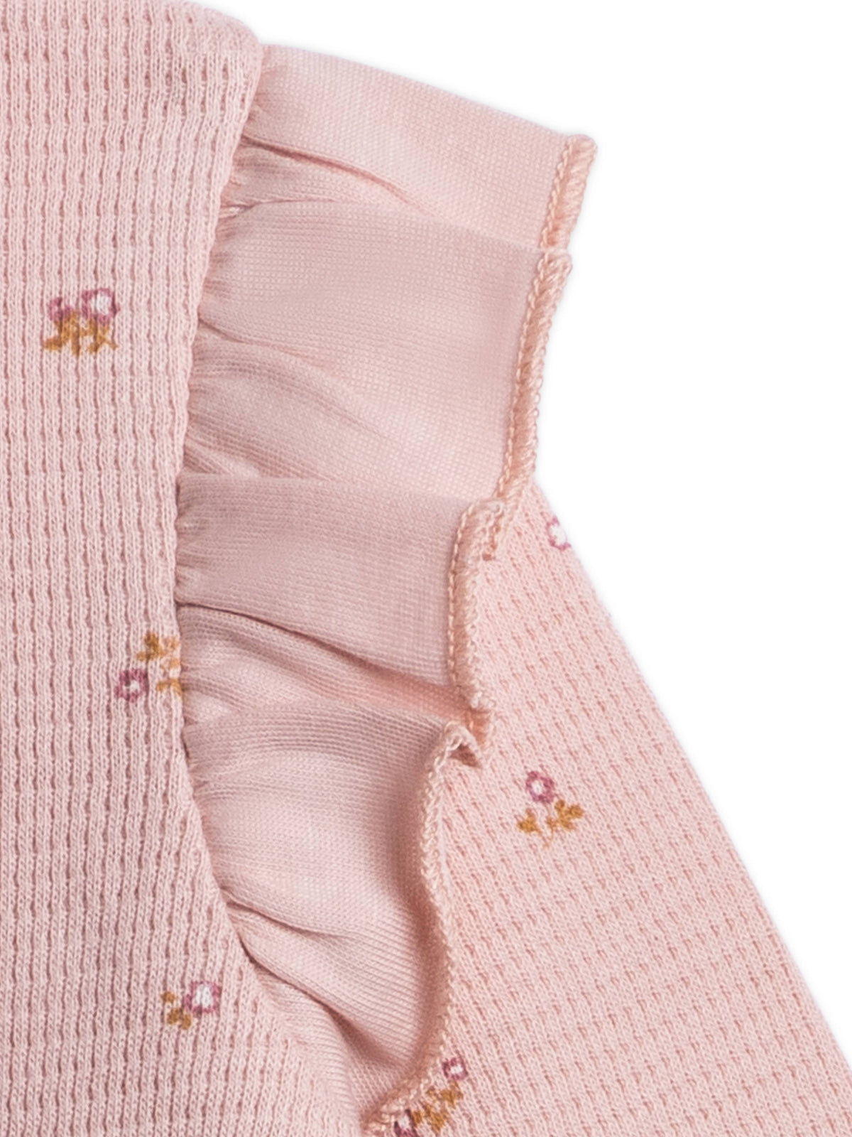 Mila Waffle LS Romper - Tilda