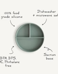 Mushie Silicone Suction Plate