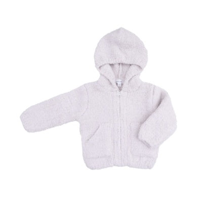 Chenille Hooded Jacket - Natural
