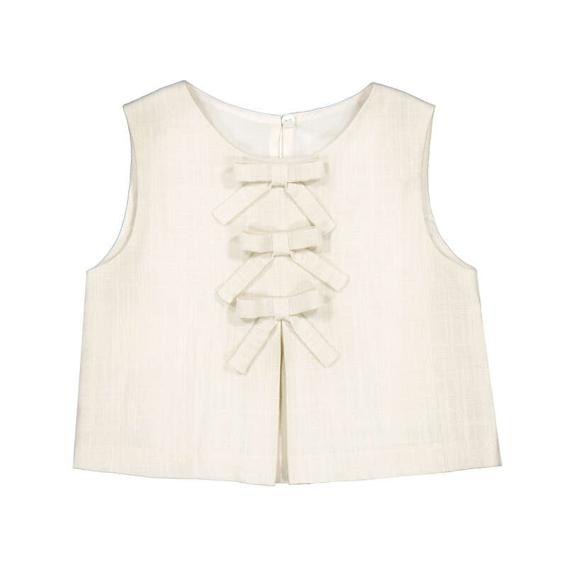 Mayoral - Bow Front Tank - Bone