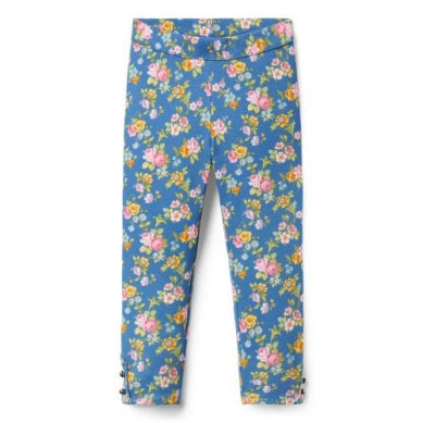 J&J - Pointe Pant - Blue Floral