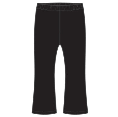 MTL Knit Flare Pant - Black