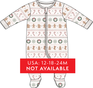 PL Footed Sleeper - Holiday