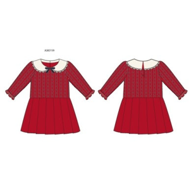 J&J Sweater Dress - Red