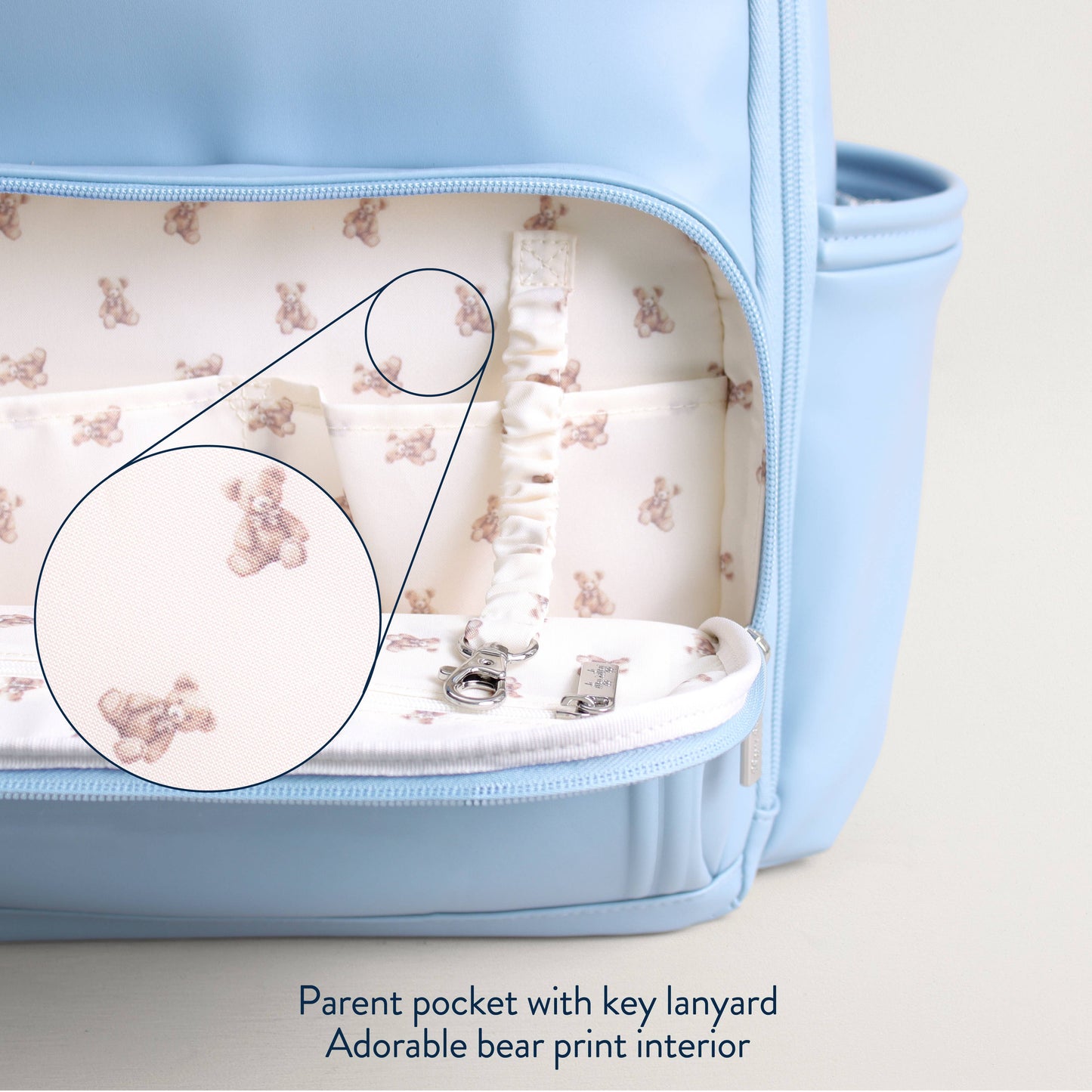 Teddy Blue Boss Plus™ Diaper Bag