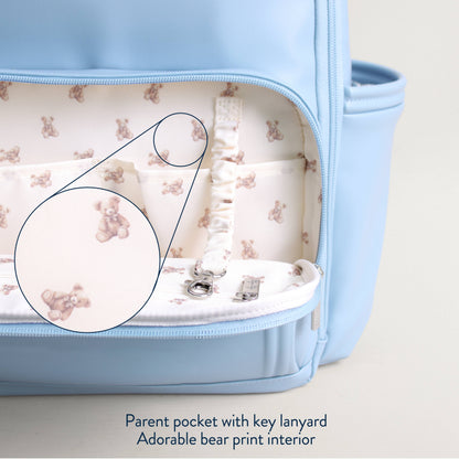 Teddy Blue Boss Plus™ Diaper Bag