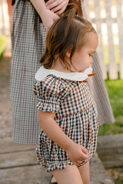 Emery Romper in Chestnut