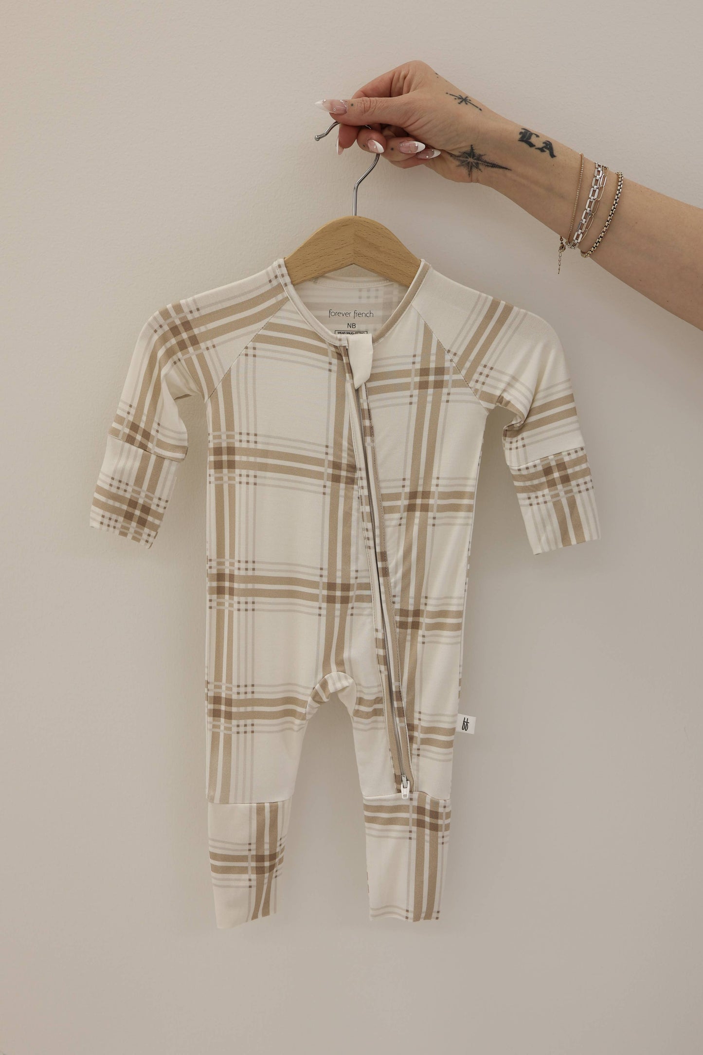 Bamboo Zip | Ellis Plaid