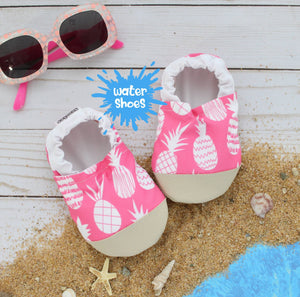 Scooter Booties - Water Shoes - Pink Pineapple