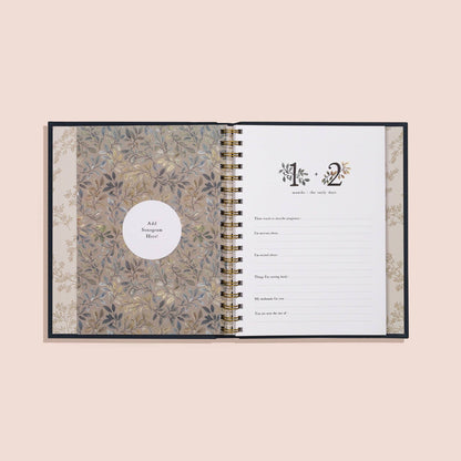 Growing You: Pregnancy Guided Journal and Keepsake Book