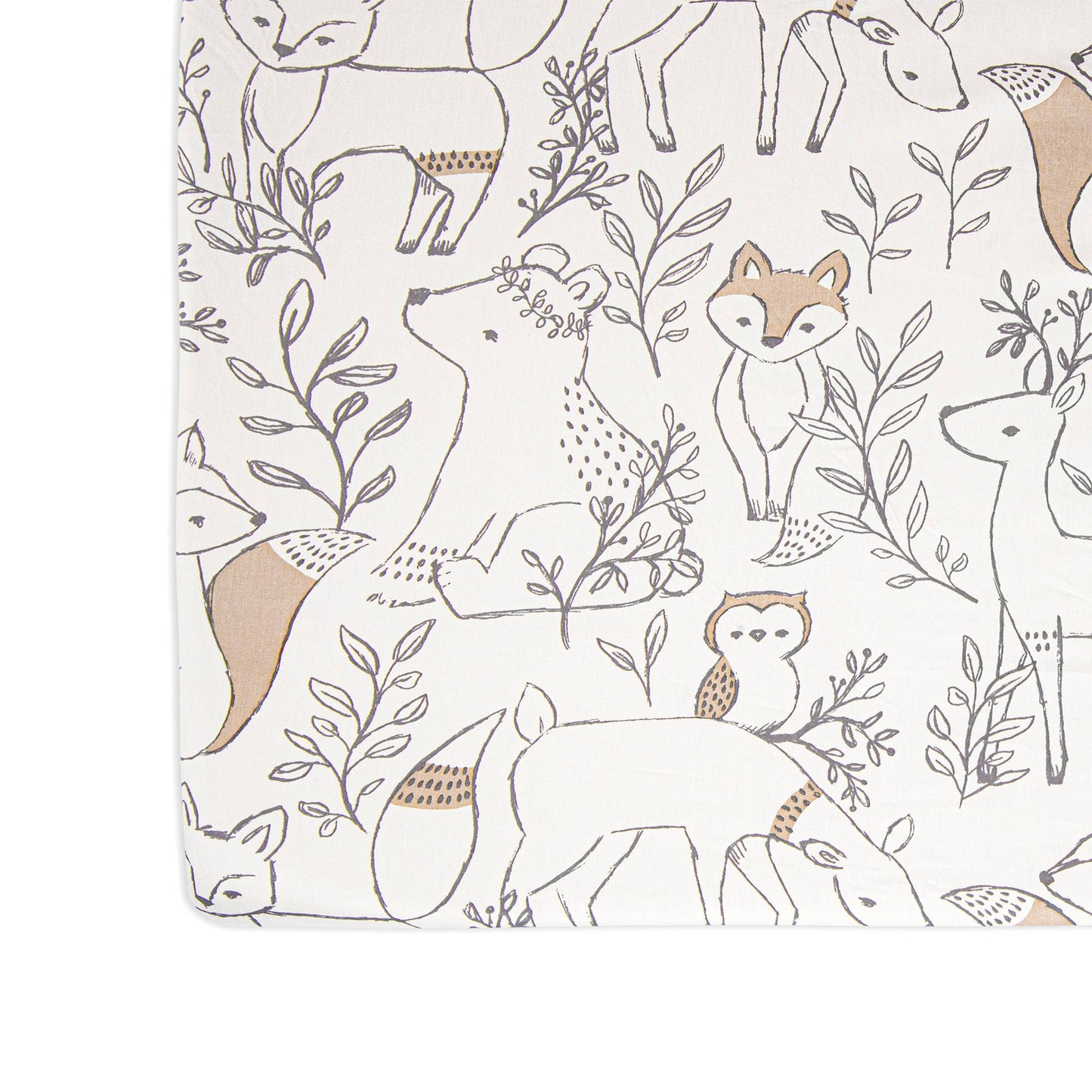 Fitted Crib Sheet - Ezra