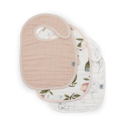 Organic Muslin Bib 3 Pack