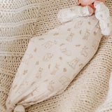 Newborn Knotted Gown - Dylan
