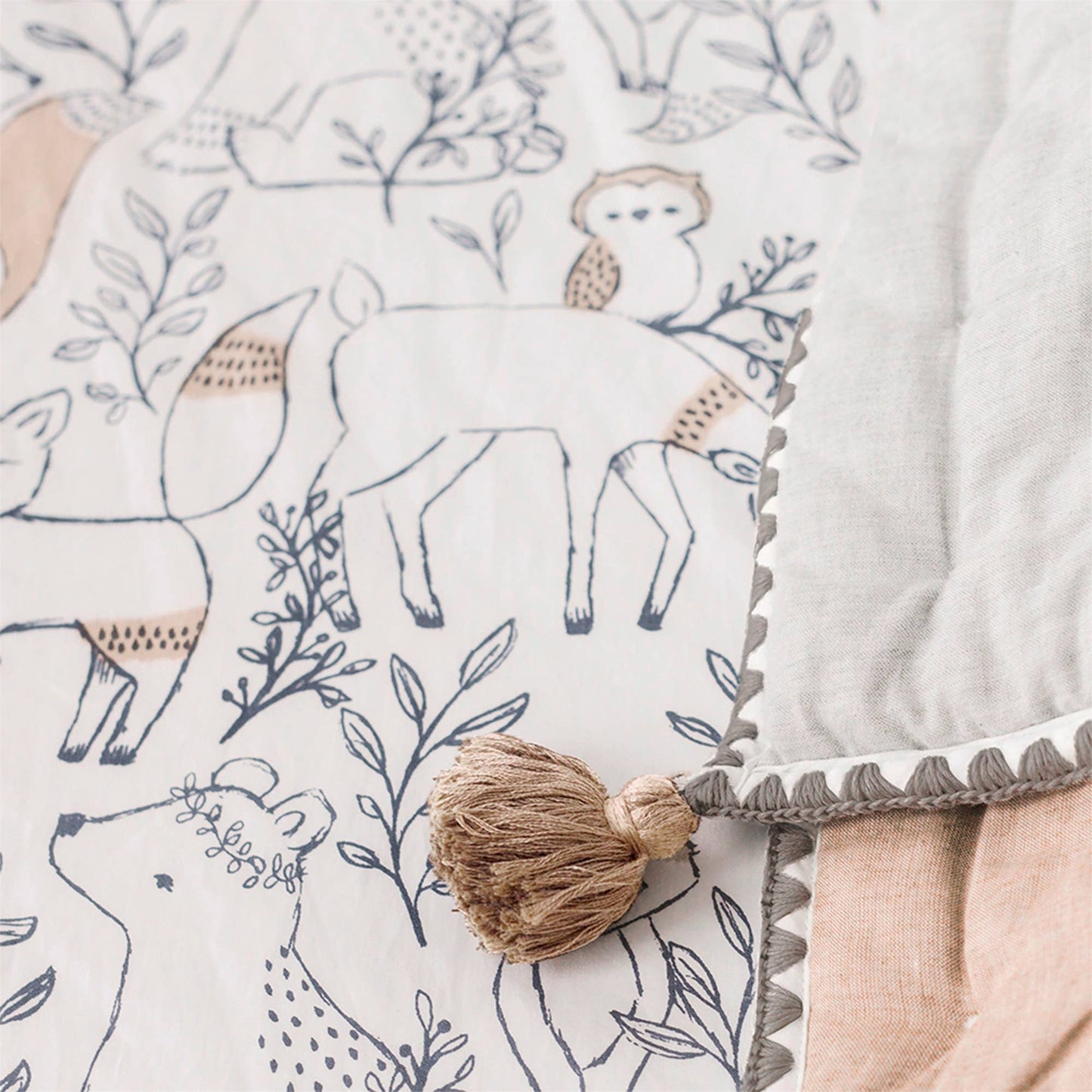 Fitted Crib Sheet - Ezra