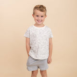 Organic Tee & Shorts Set - Waves