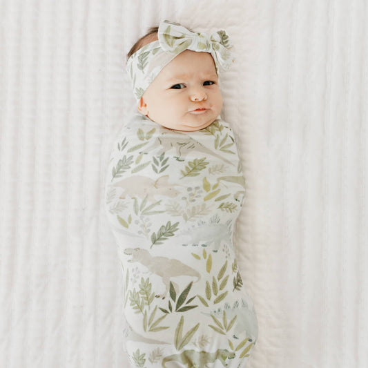 Knit Swaddle Blanket - Rex