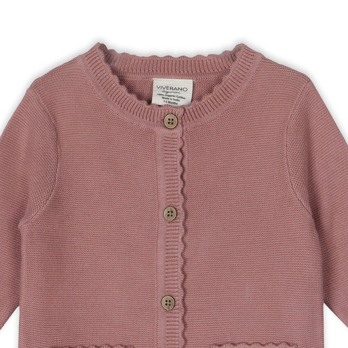Chunky Knit Jumpsuit - Mauve