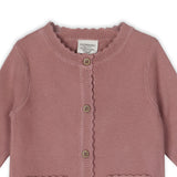 Chunky Knit Jumpsuit - Mauve