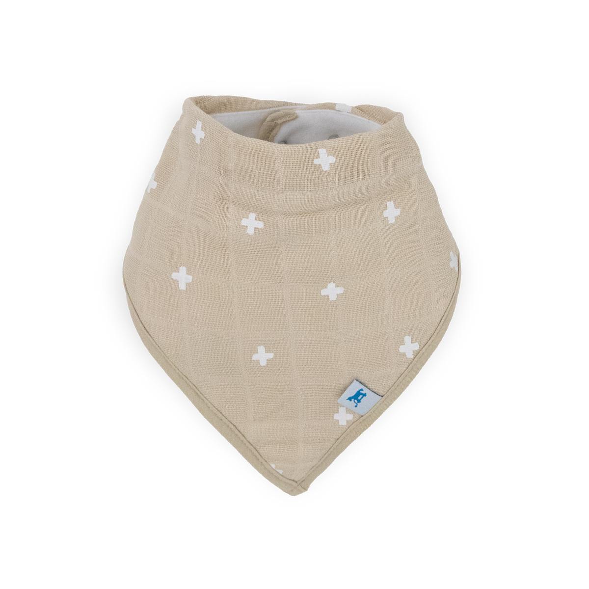 Muslin/Fleece Bib 4 Pack