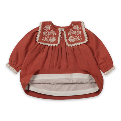 Embroidered Dress Set - Sienna