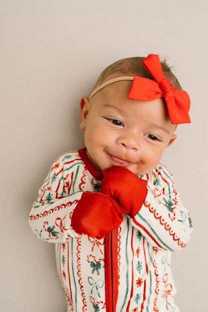 LOS Bamboo Sleeper - Christmas Bow