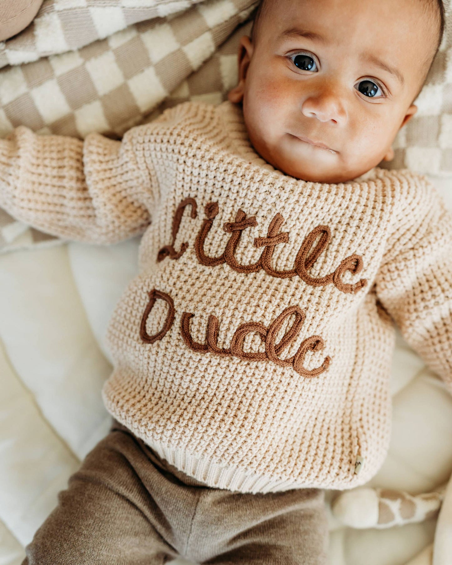Little Dude Knit Sweater