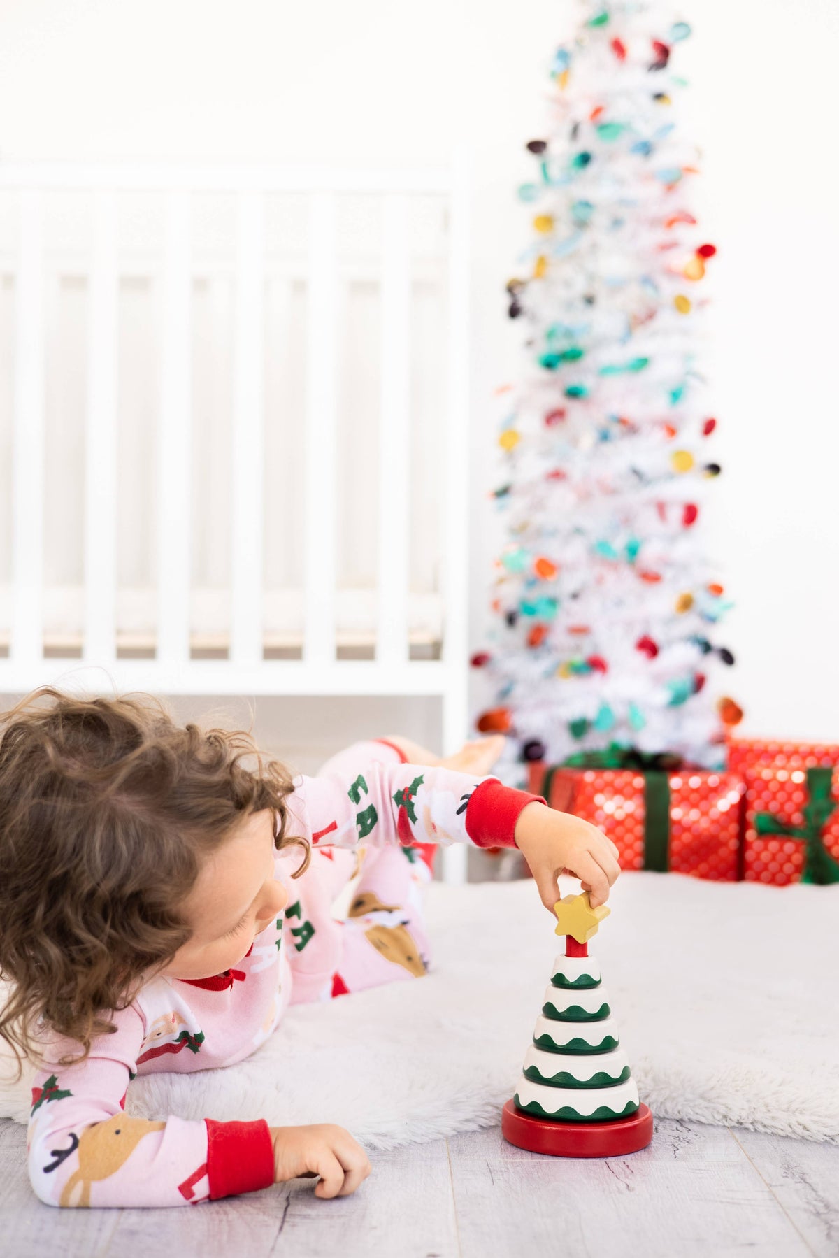 Christmas Tree Stacking Toy, Baby & Toddlers Montessori Gift