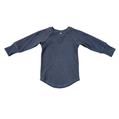 Babysprouts Ribbed Top - Blue
