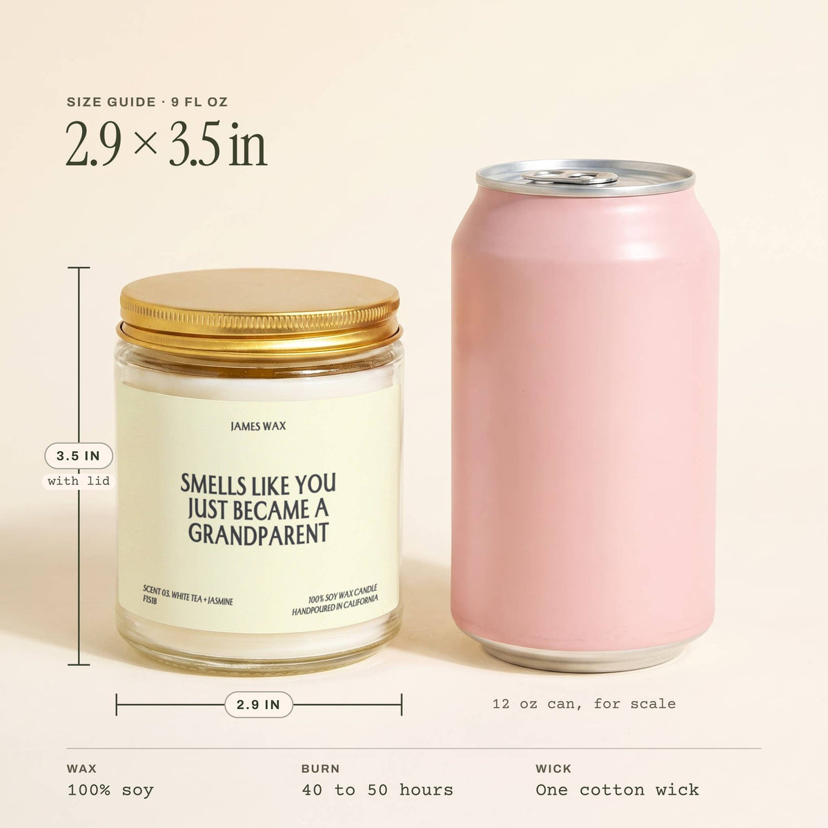 New Grandparent Candle