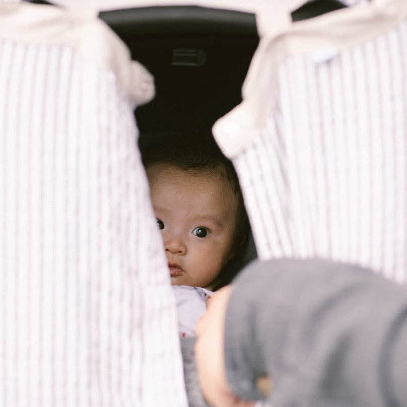 Muslin Car Seat Canopy