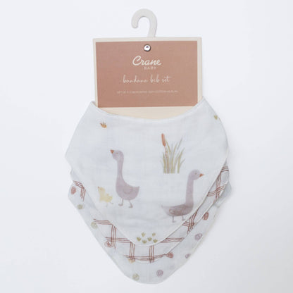 Muslin Bib Set - Charlie