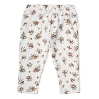 Org. Bodysuit/Pants Set - Berry