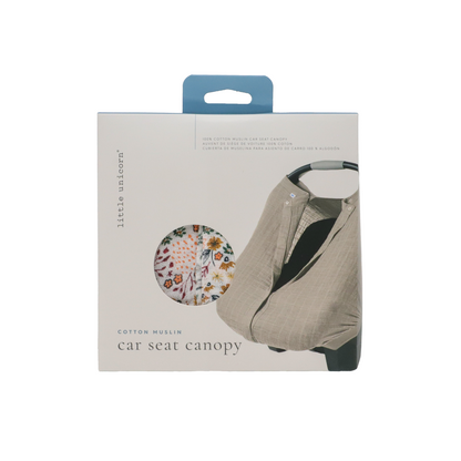 Muslin Car Seat Canopy