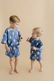 Shorts Set | Blue Bolts