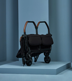 Silver Cross Jet Double Travel Stroller-Black