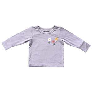 Girl's Long Sleeve Tee Bamboo
