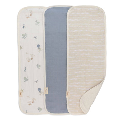 Burp Cloth Set - Ocean