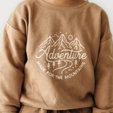 Organic Graphic Sweatshirt - Adventure