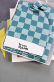 STORMY CHECK SWADDLE & BEANIE