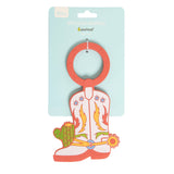 Cowboy Booth Teether, Baby Teether Ring