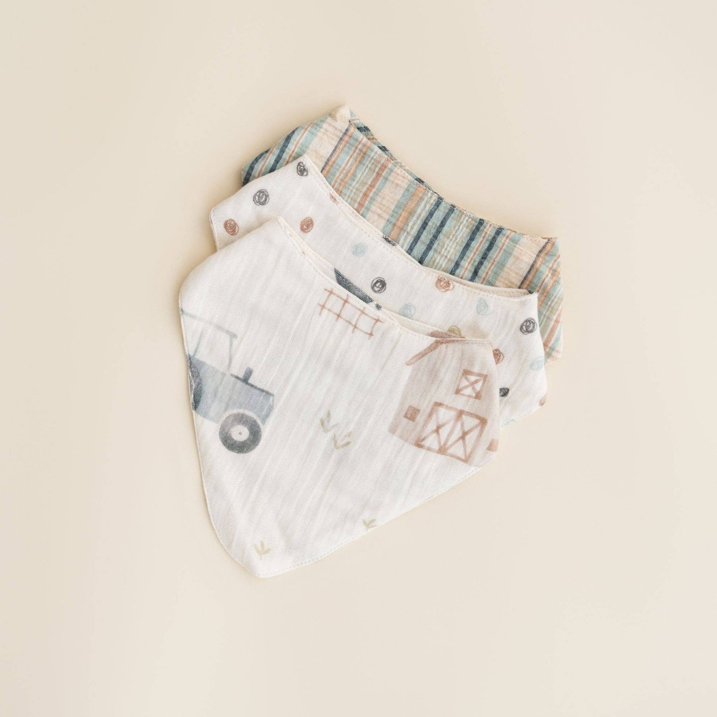 Muslin Bib Set - Farmhouse