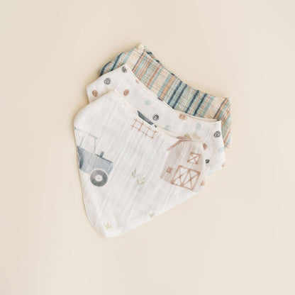 Muslin Bib Set - Farmhouse