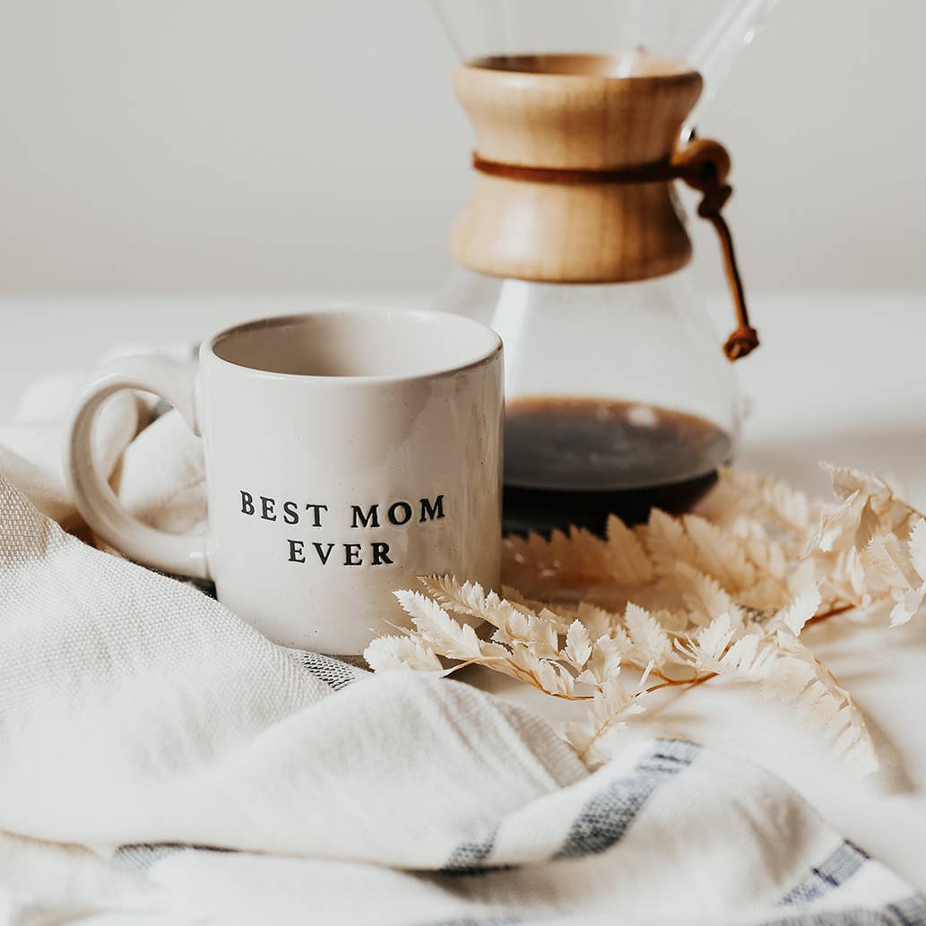 Stoneware Coffee Mug - Best Mom Ever